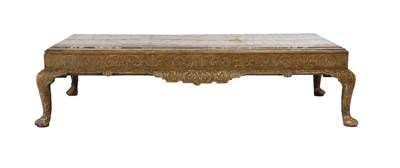 Lot 569 - A Carved Giltwood Coffee Table in George I...