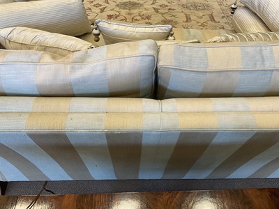 Lot 784 - A Pair of Duresta Sofas, modern, with two...