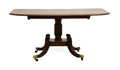 Lot 576 - A Regency Mahogany, Satinwood and...