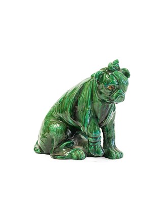 Lot 29 - A Bretby Pottery Model of a Wounded Bull Dog,...