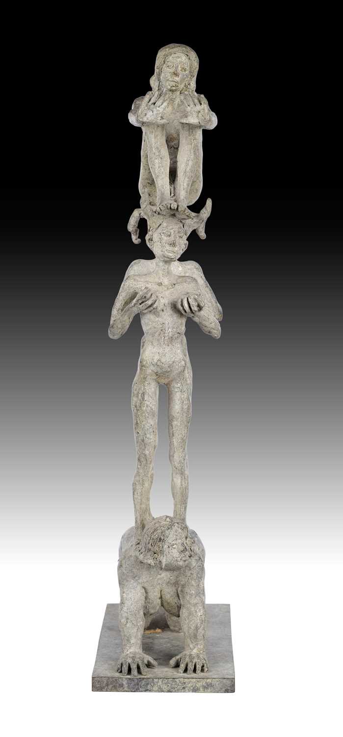 Lot 382 - Michael Duhan (b.1956) Irish "Cortege" Signed...