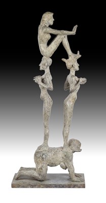 Lot 382 - Michael Duhan (b.1956) Irish "Cortege" Signed...