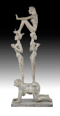 Lot 382 - Michael Duhan (b.1956) Irish "Cortege" Signed...