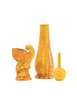 Lot 30 - A Burmantofts Faience Pottery Vase, shape...