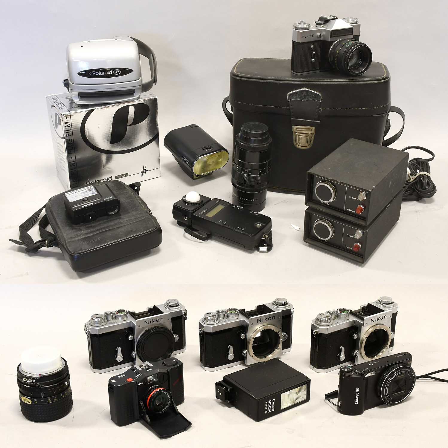 Lot 250 - Nikon F Three Camera Bodies