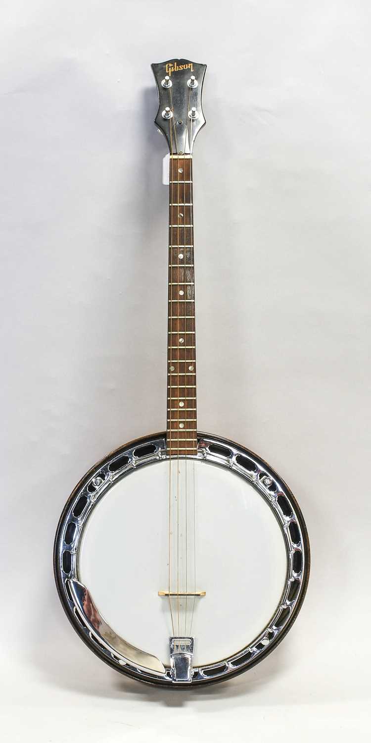 Lot 89 - Banjo 4 String By Gibson