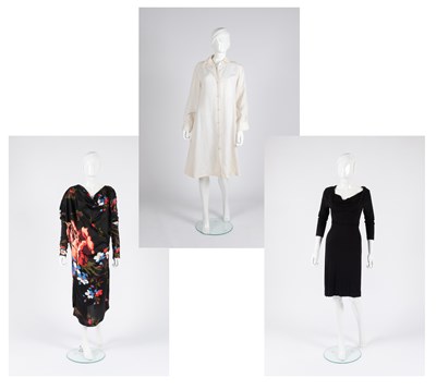 Lot 2012 - Vivienne Westwood Cream Linen Shirt Dress,...