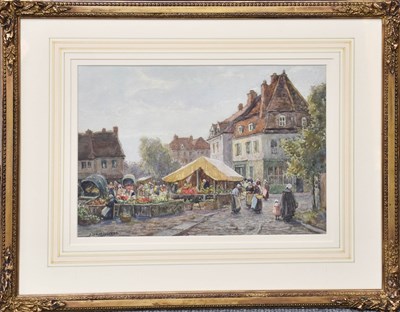 Lot 1074 - Joseph William Milliken (1865-1945) "Market...