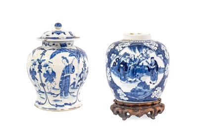 Lot 130 - A Chinese Porcelain Ginger Jar, Qianlong reign...