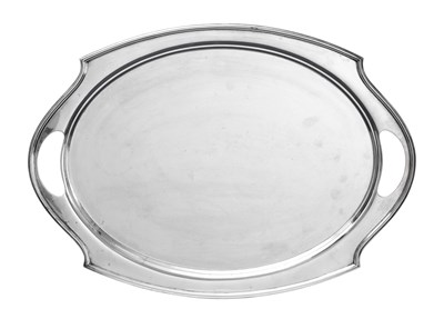 Lot 2223 - An Elizabeth II Silver Tray