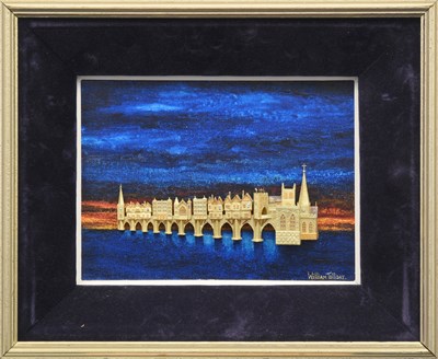 Lot 2232 - An Elizabeth II Two-Colour Gold and Diamond-Set Depiction of Old London Bridge