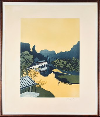 Lot 459 - Patrick Procktor RA (1936-2003) "Flower Bridge,...