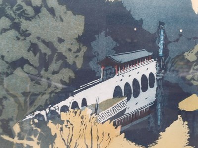 Lot 459 - Patrick Procktor RA (1936-2003) "Flower Bridge,...