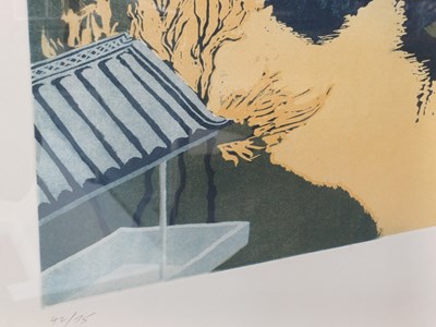Lot 459 - Patrick Procktor RA (1936-2003) "Flower Bridge,...