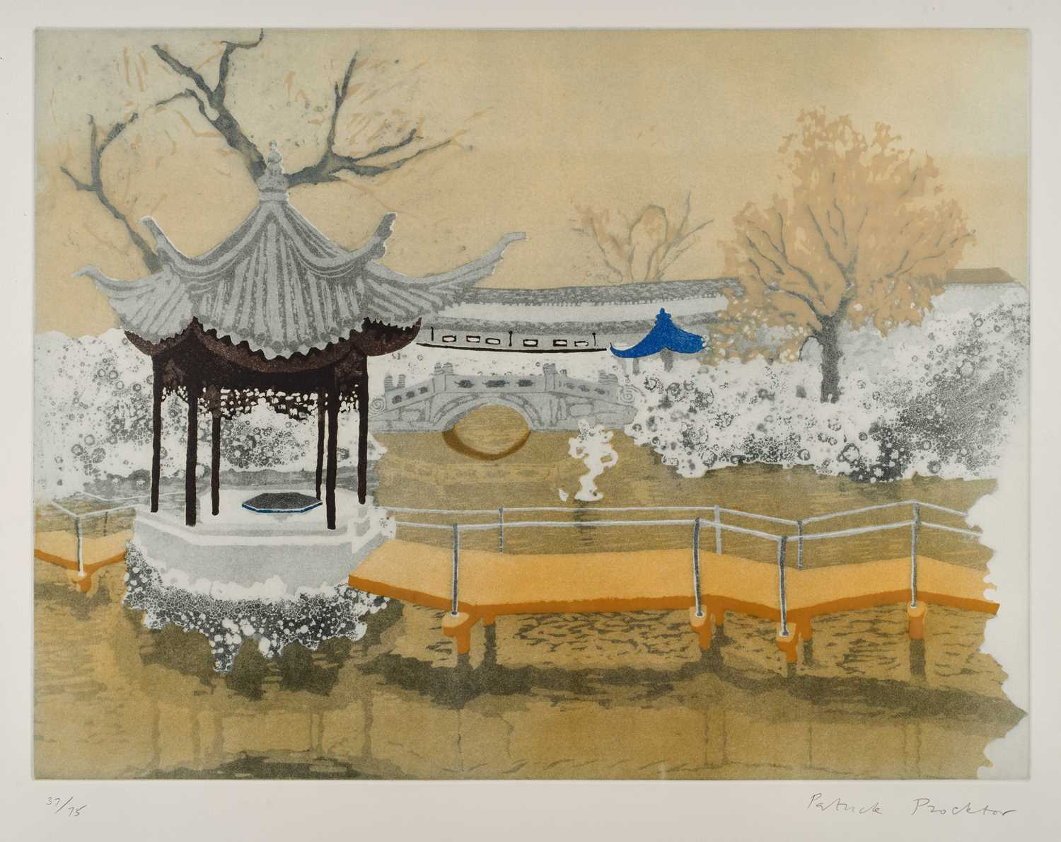 Lot 463 - Patrick Procktor RA (1936-2003) "Lion Rocks...