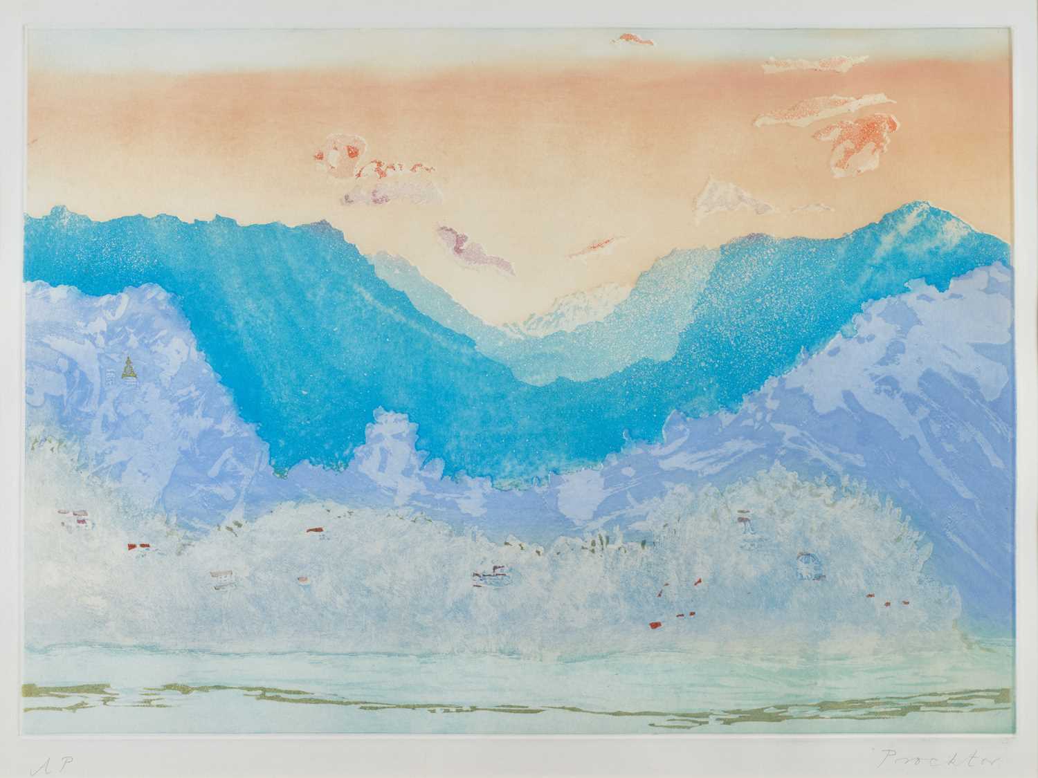 Lot 458 - Patrick Procktor RA (1936-2003) "Kathmandu"...