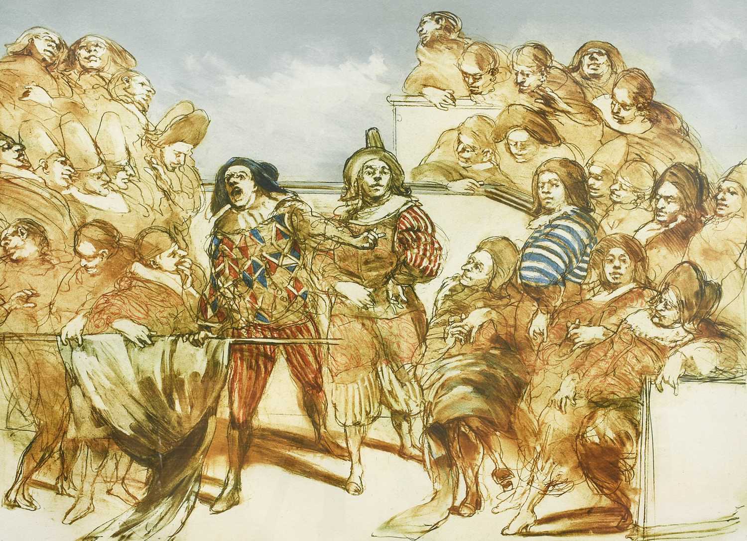 Lot 1272 - Claude Weisbuch (1927-2014) French "Molière in...