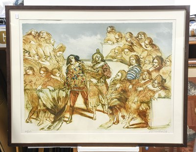 Lot 1272 - Claude Weisbuch (1927-2014) French "Molière in...