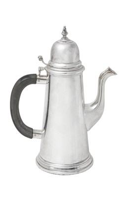 Lot 2224 - An Irish Silver Coffee-Pot