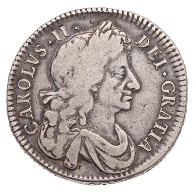 Lot 93 - Charles II, Halfcrown 1679, T.PRIMO, (Bull 480,...