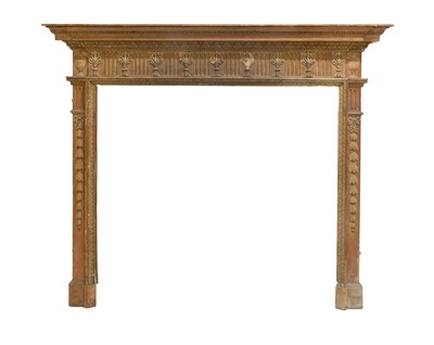 Lot 455 - A George III Carved Pine Adam-Style...