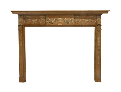 Lot 460 - A George III Adam-Style Carved Pine...