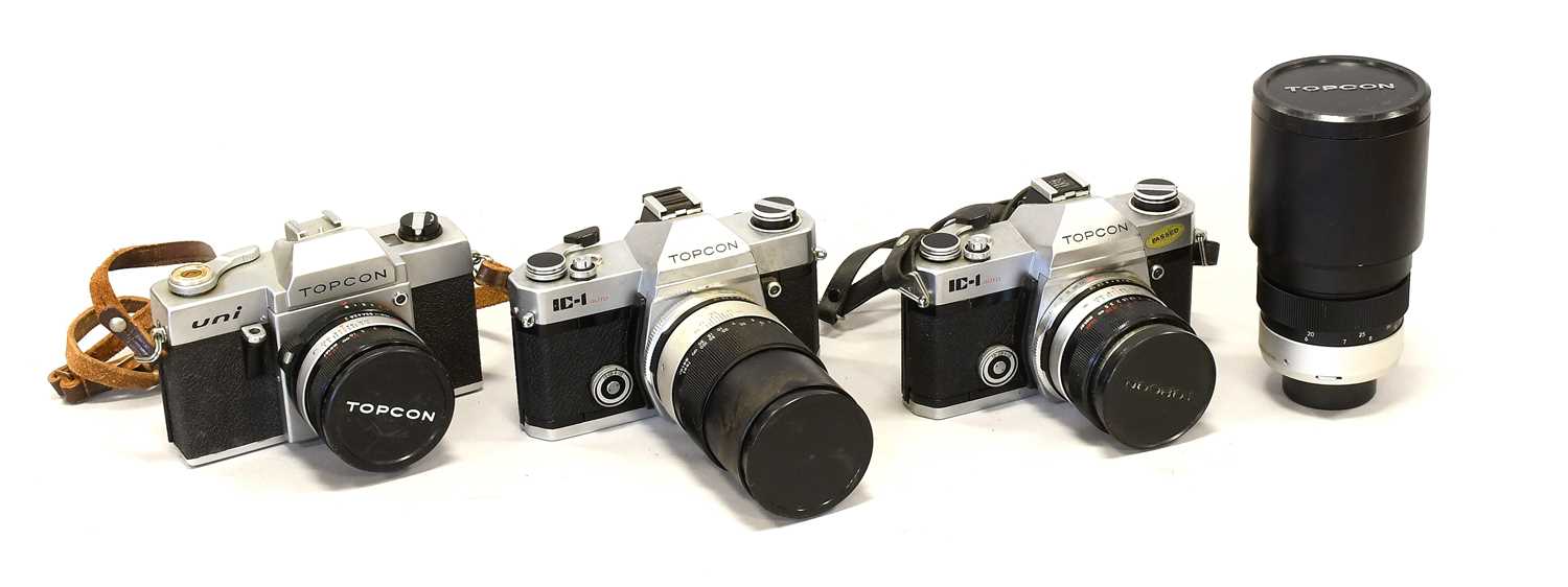 Lot 263 - Topcon Cameras