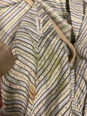 Lot 2011 - Vivienne Westwood Striped Silk Corset Bodice,...