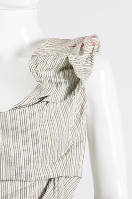 Lot 2011 - Vivienne Westwood Striped Silk Corset Bodice,...