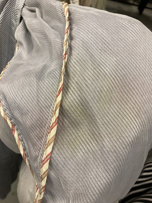 Lot 2011 - Vivienne Westwood Striped Silk Corset Bodice,...