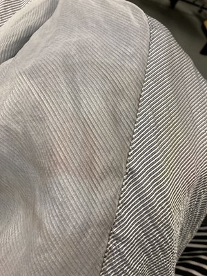 Lot 2011 - Vivienne Westwood Striped Silk Corset Bodice,...
