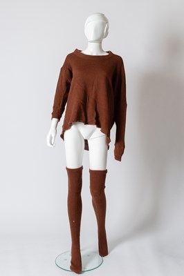 Lot 2114 - Vivienne Westwood & Malcolm McLaren Brown Wool...