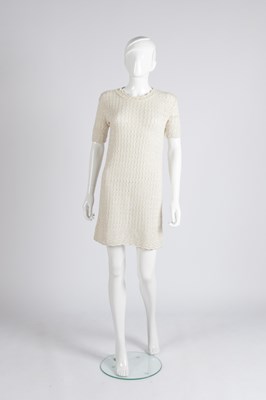 Lot 2163 - Vivienne Westwood White Crochet Mini Dress,...