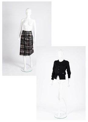 Lot 2111 - Vivienne Westwood Black and Grey Graffiti...