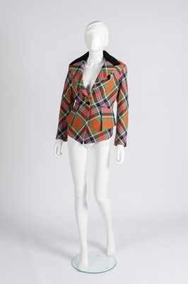 Lot 2101 - Vivienne Westwood Red Tartan Tailored Jacket,...