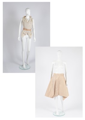 Lot 2068 - Vivienne Westwood Cream Sleeveless Waistcoat,...