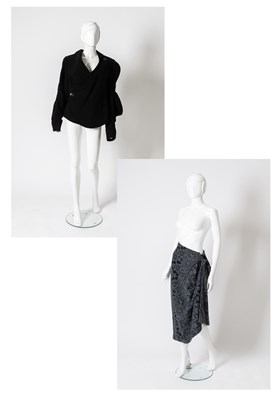 Lot 2036 - Vivienne Westwood Black Velvet Jacket, circa...