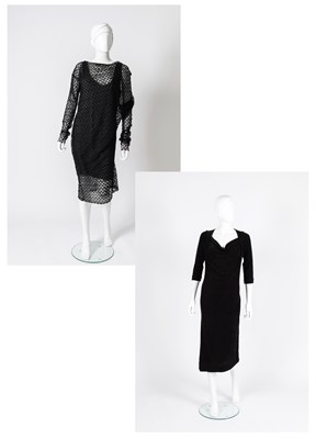 Lot 2028 - Vivienne Westwood Black Lace Dress, circa...