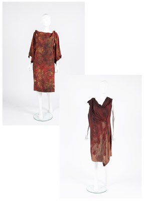 Lot 2132 - Vivienne Westwood Red Floral Dress, circa...