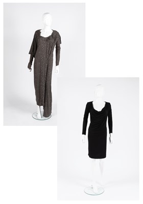 Lot 2032 - Vivienne Westwood Grey Jersey Printed Full...