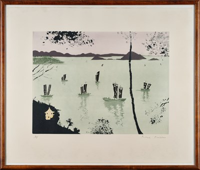 Lot 461 - Patrick Procktor RA (1936-2003) "Lake Tai-Hu,...