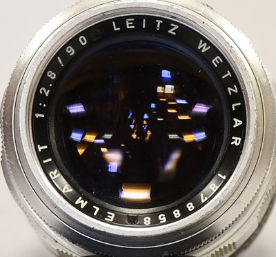 Lot 212 - Leitz Elmarit f2.8 90mm Lens