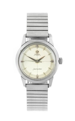 Lot 2258 - Omega: A Stainless Steel Centre Seconds...