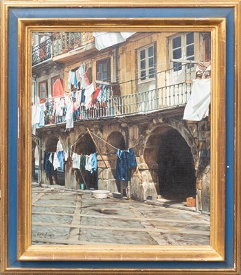 Lot 1064 - *Oberto (20th Century) "Les Etendards de Porto"...