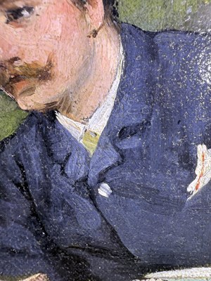 Lot 1074 - Willem Steelink (1856-1928) Dutch "Ein Dag...