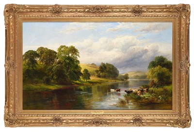 Lot 1098 - George Turner (1843-1910) "The Trent near...