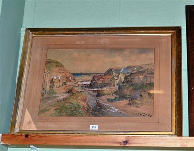 Lot 453 - Thomas Swift Hutton, Staithes