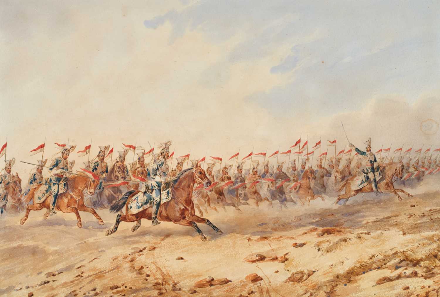 Lot 125 - Orlando Norie (1832-1901) Preparing for The...