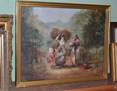 Lot 463 - Kate Gray 19th century framed oil