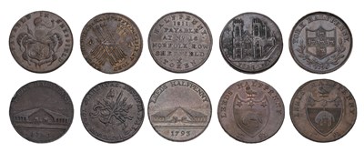 Lot 483 - 18th Century Tokens, Assorted Yorkshire Issues,...